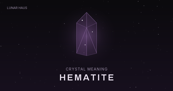 Hematite meaning and properties, Lunar Haus