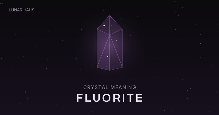 Fluorite meaning and properties, Lunar Haus