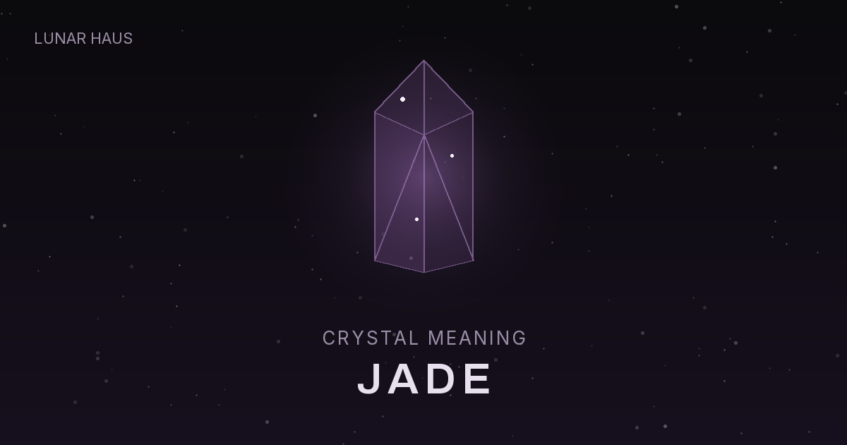 Jade meaning and properties, Lunar Haus