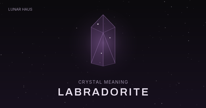 Labradorite meaning and properties, Lunar Haus