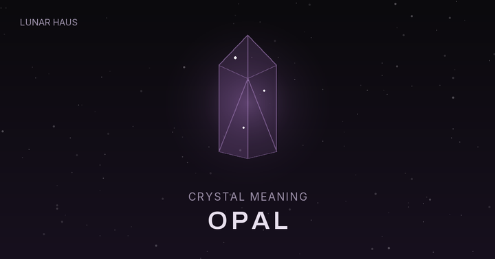 Opal meaning and properties, Lunar Haus