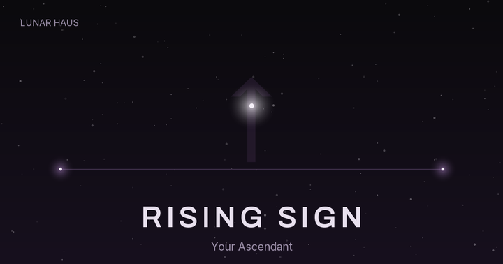 Rising sign guide, Lunar Haus