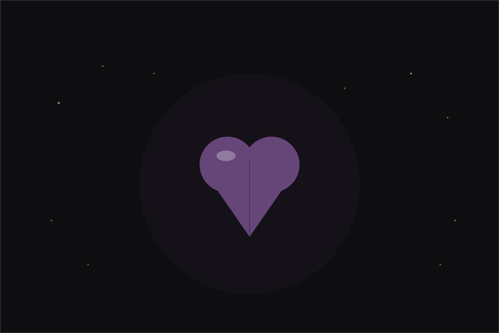 Rose quartz meaning: an illustrated rose quartz heart under a crescent moon, in the Lunar Haus style