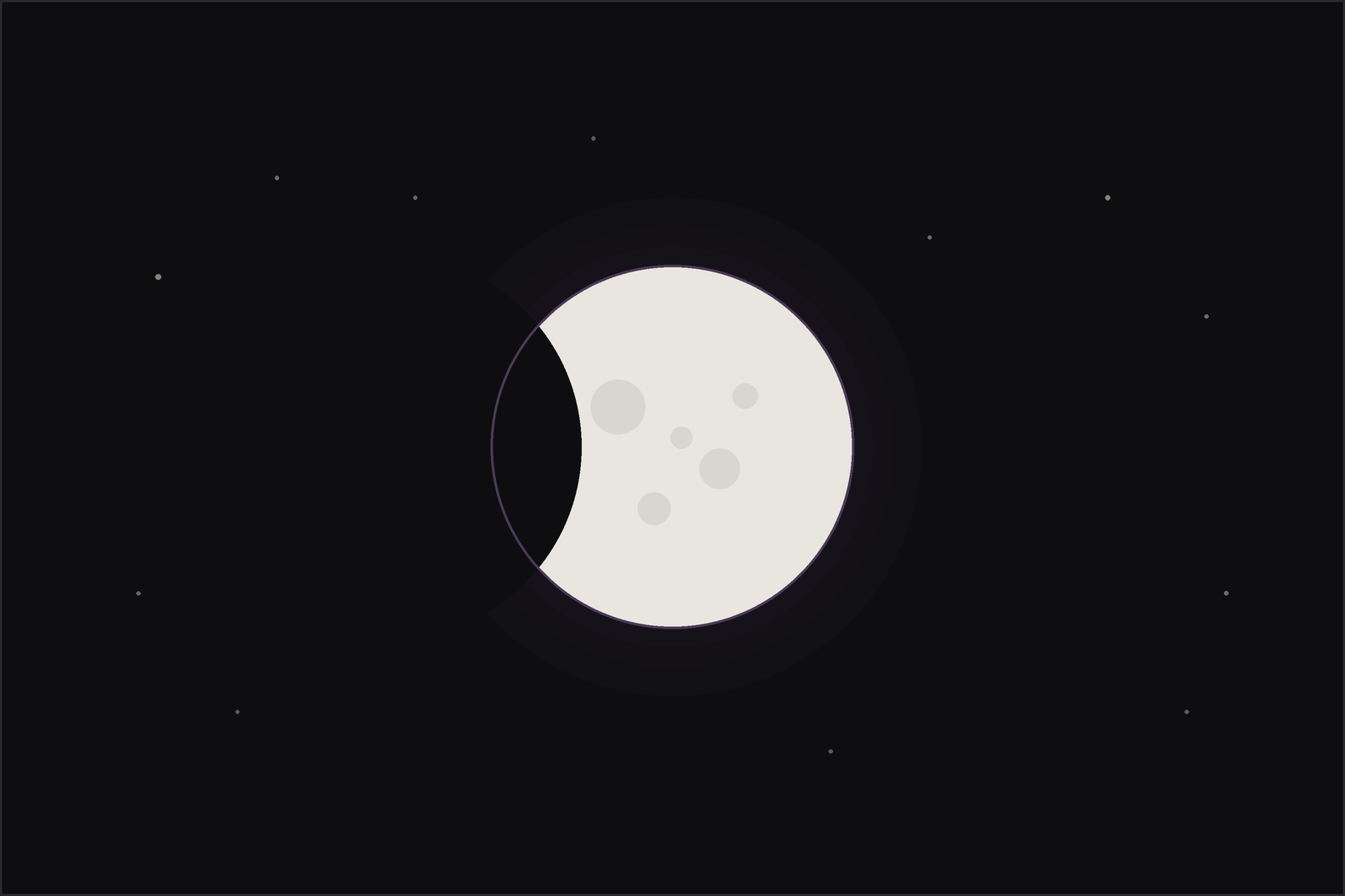 Waxing gibbous moon meaning: a bright, almost full waxing gibbous moon among stars.